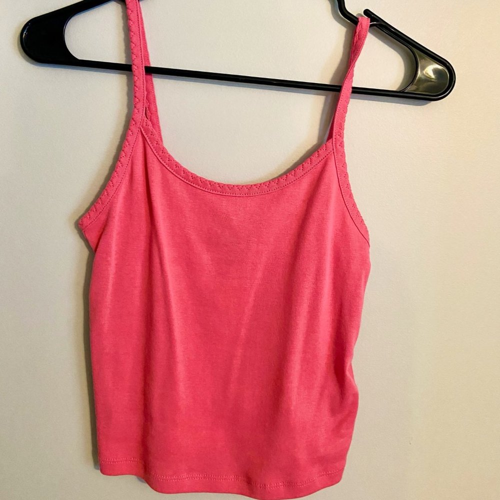 Forever 21 Dark Pink Cropped Top
